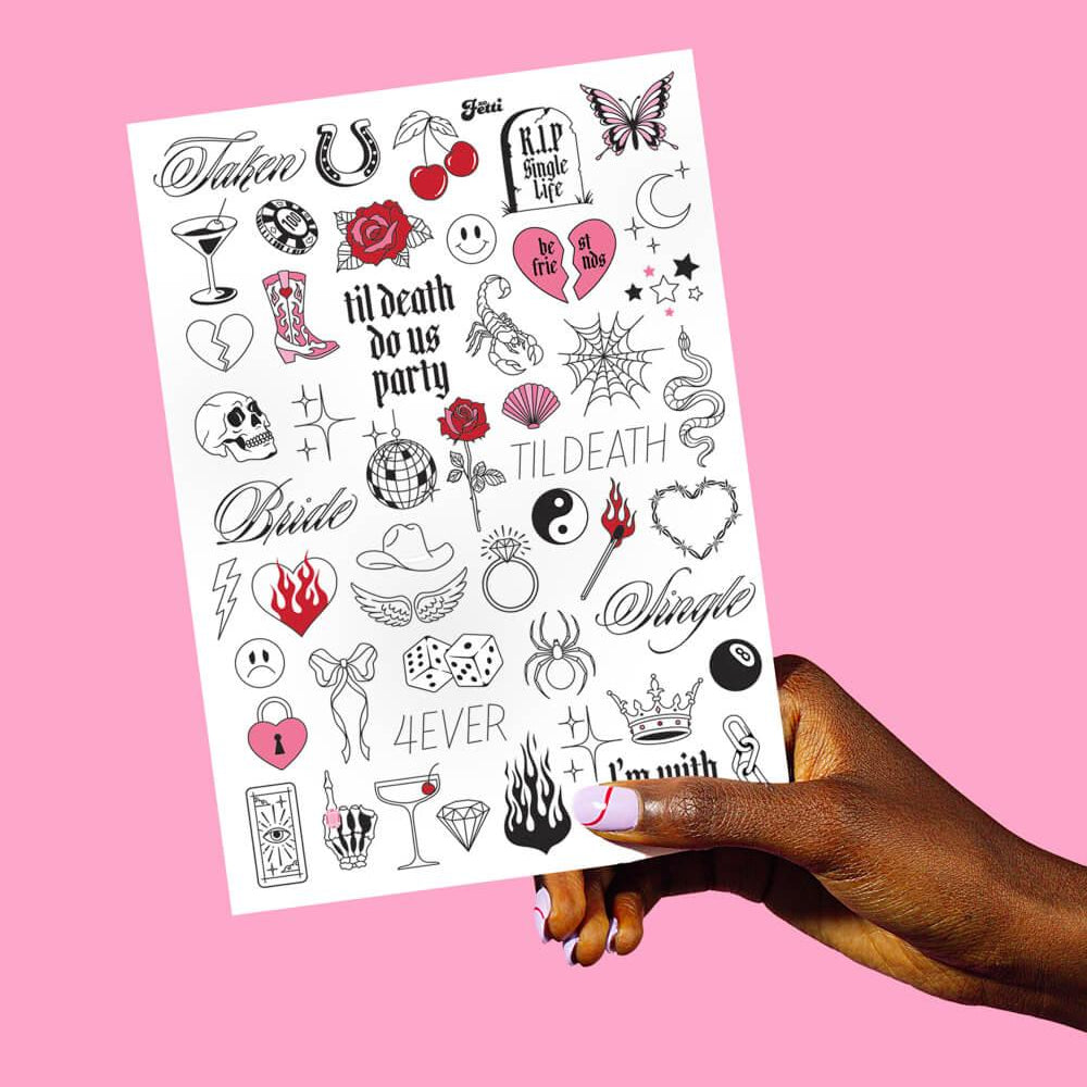 
                  
                    4Ever Tats - 100 foil temporary tattoos
                  
                