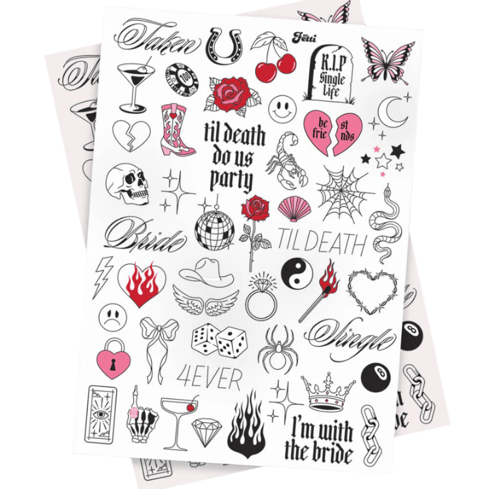 
                  
                    4Ever Tats - 100 foil temporary tattoos
                  
                