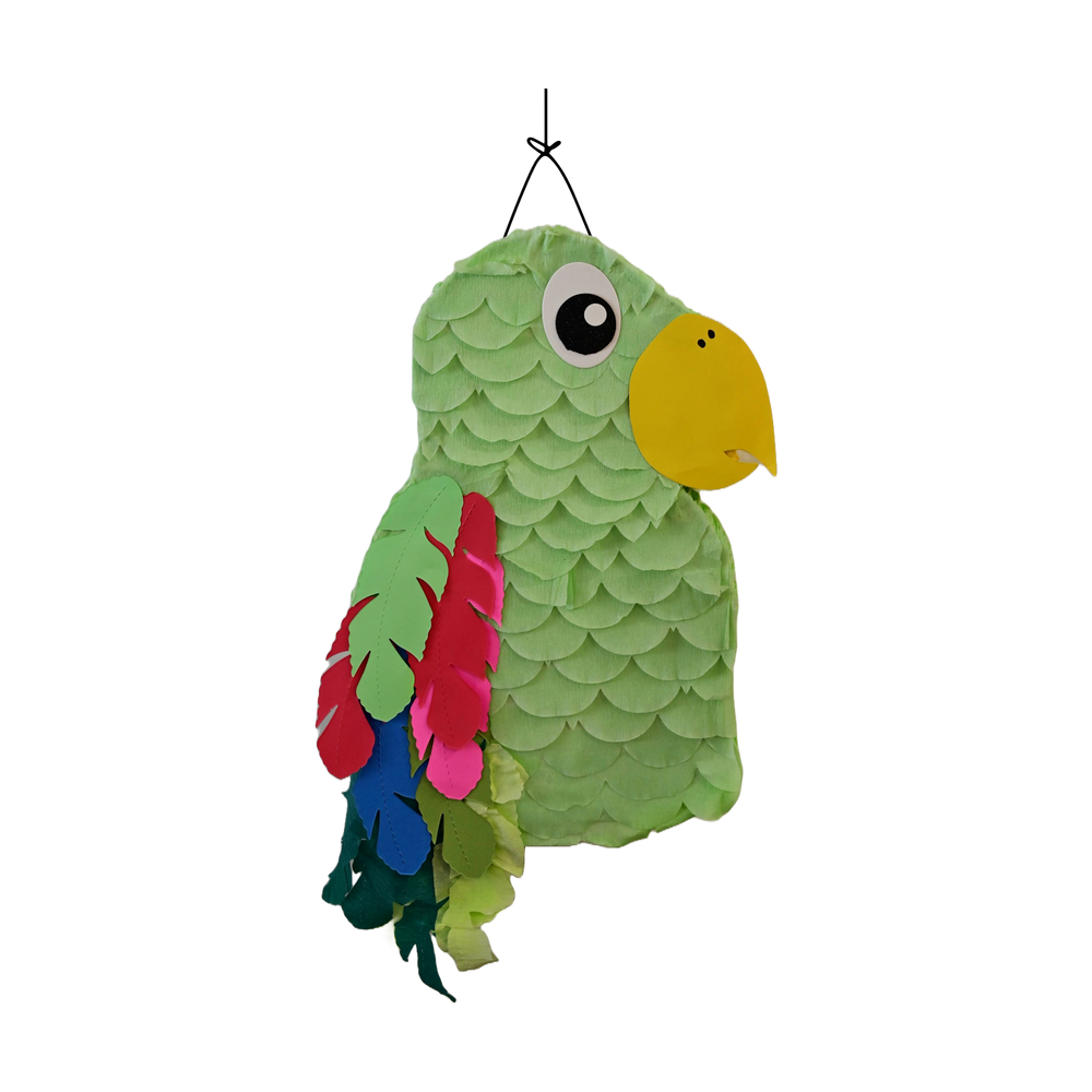 Green Parrot Pinata