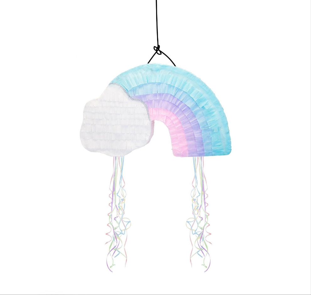 Pastel Rainbow Cloud Pinata