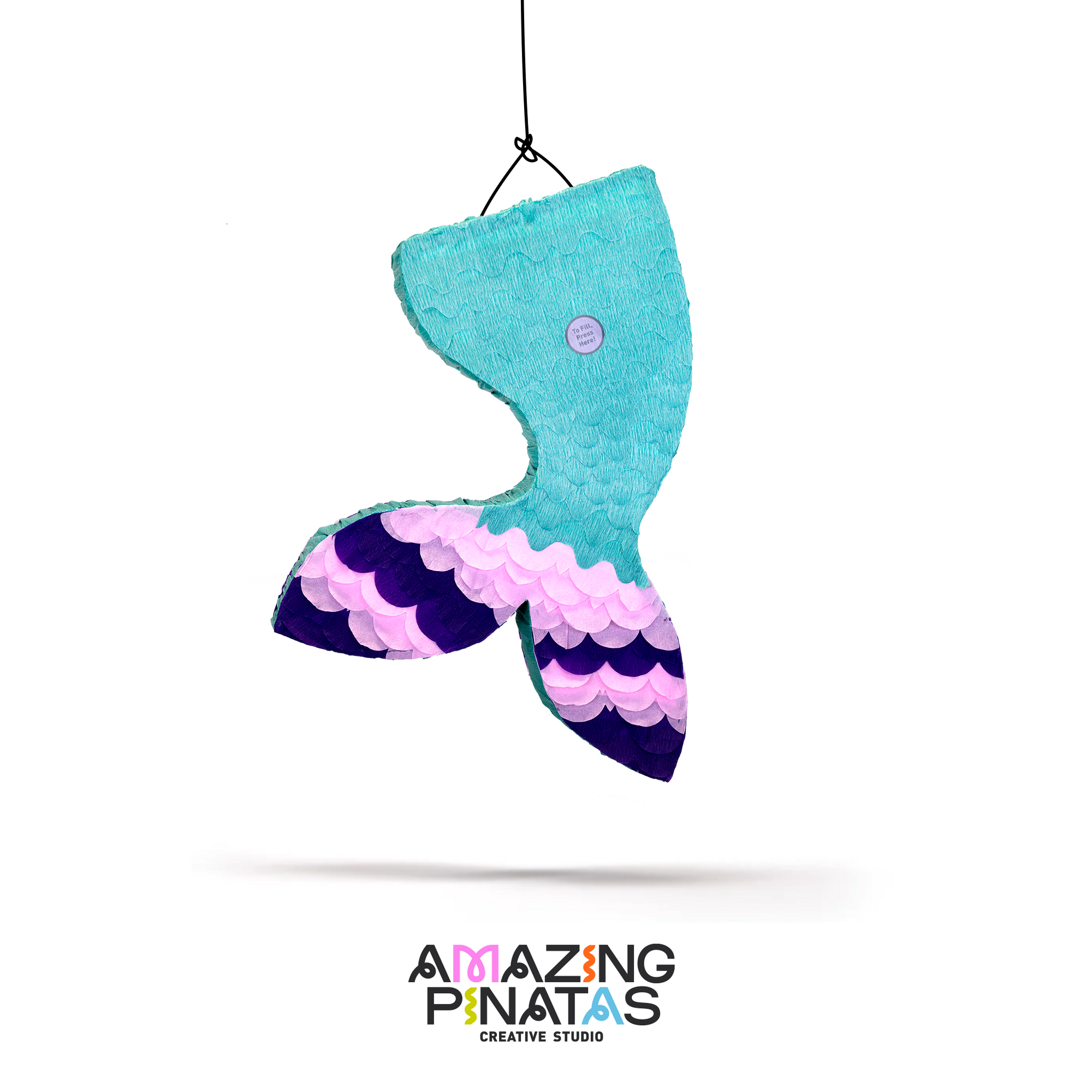 Mermaid Tail Pinata - Local Pickup Only - Amazing Pinatas 