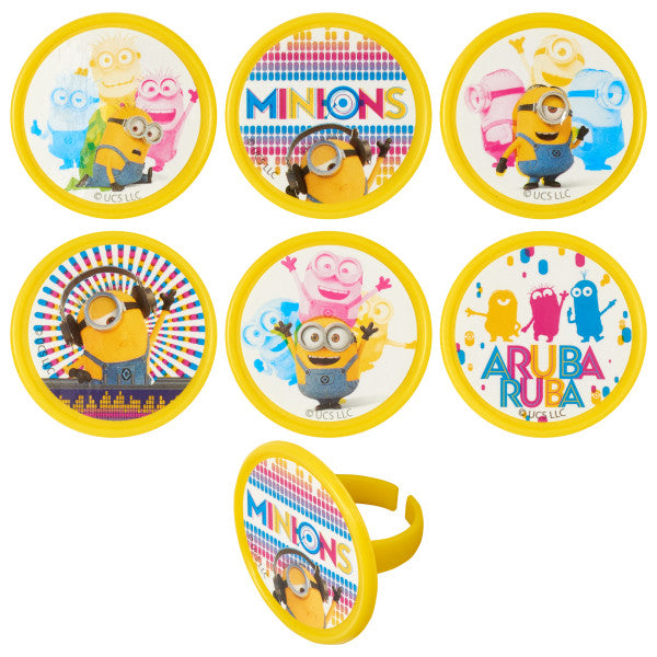 Despicable Me™ Celebrations Cupcake Rings