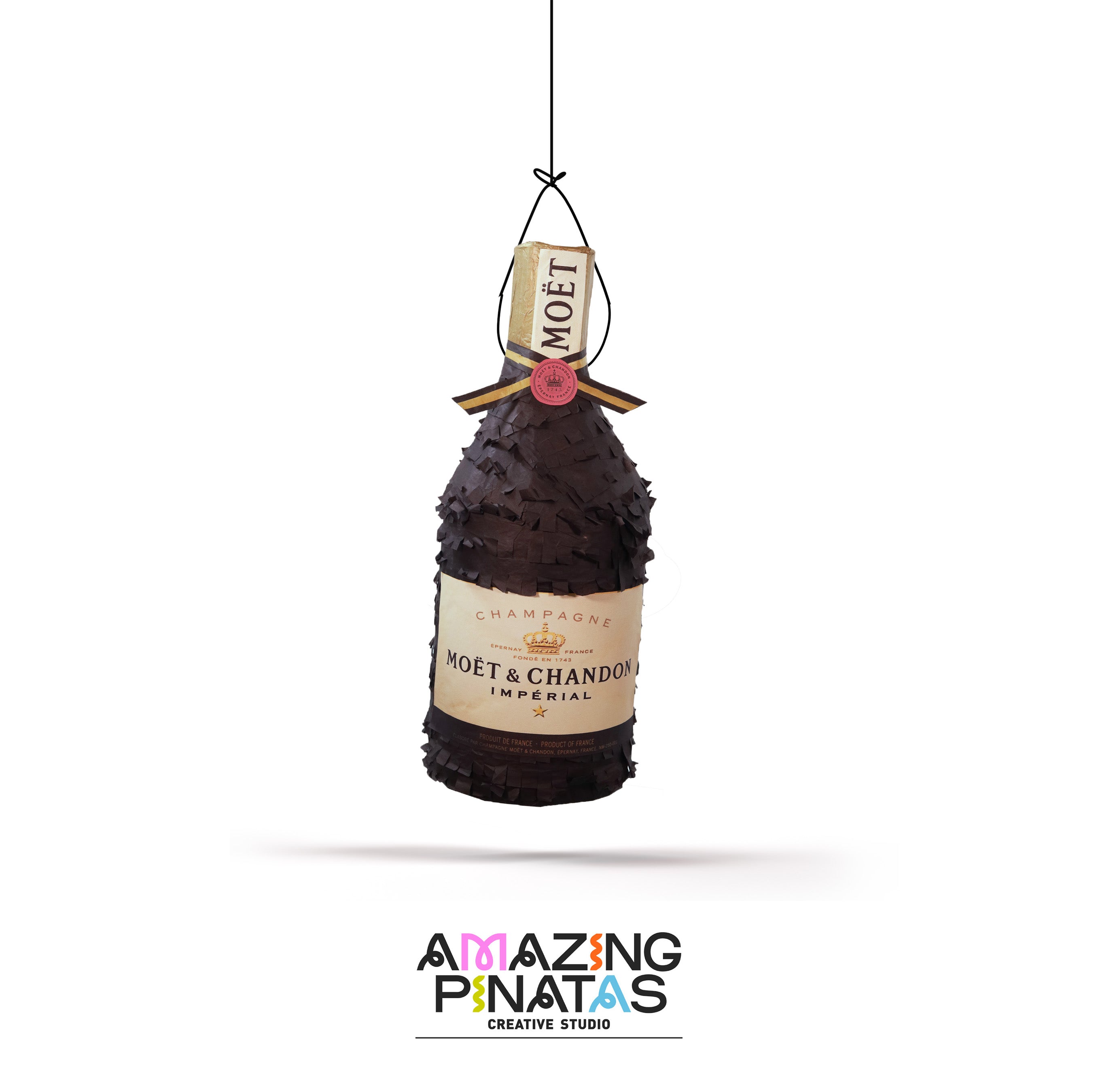 Champagne Bottle Pinata - Amazing Pinatas 