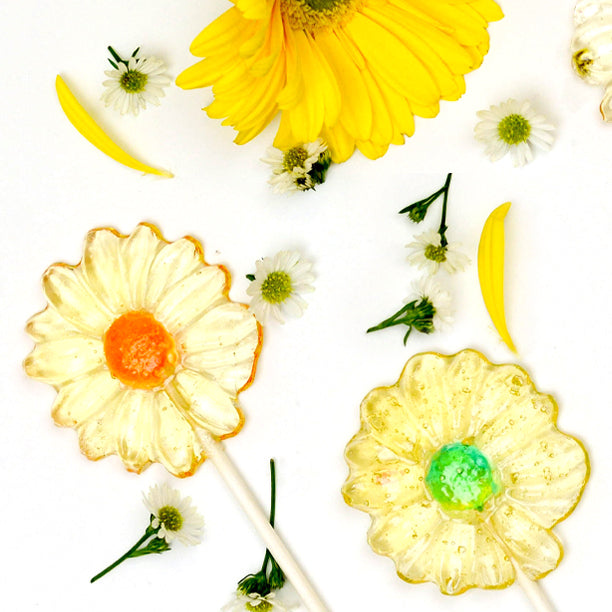 Daisy Flower Lollipop Candy