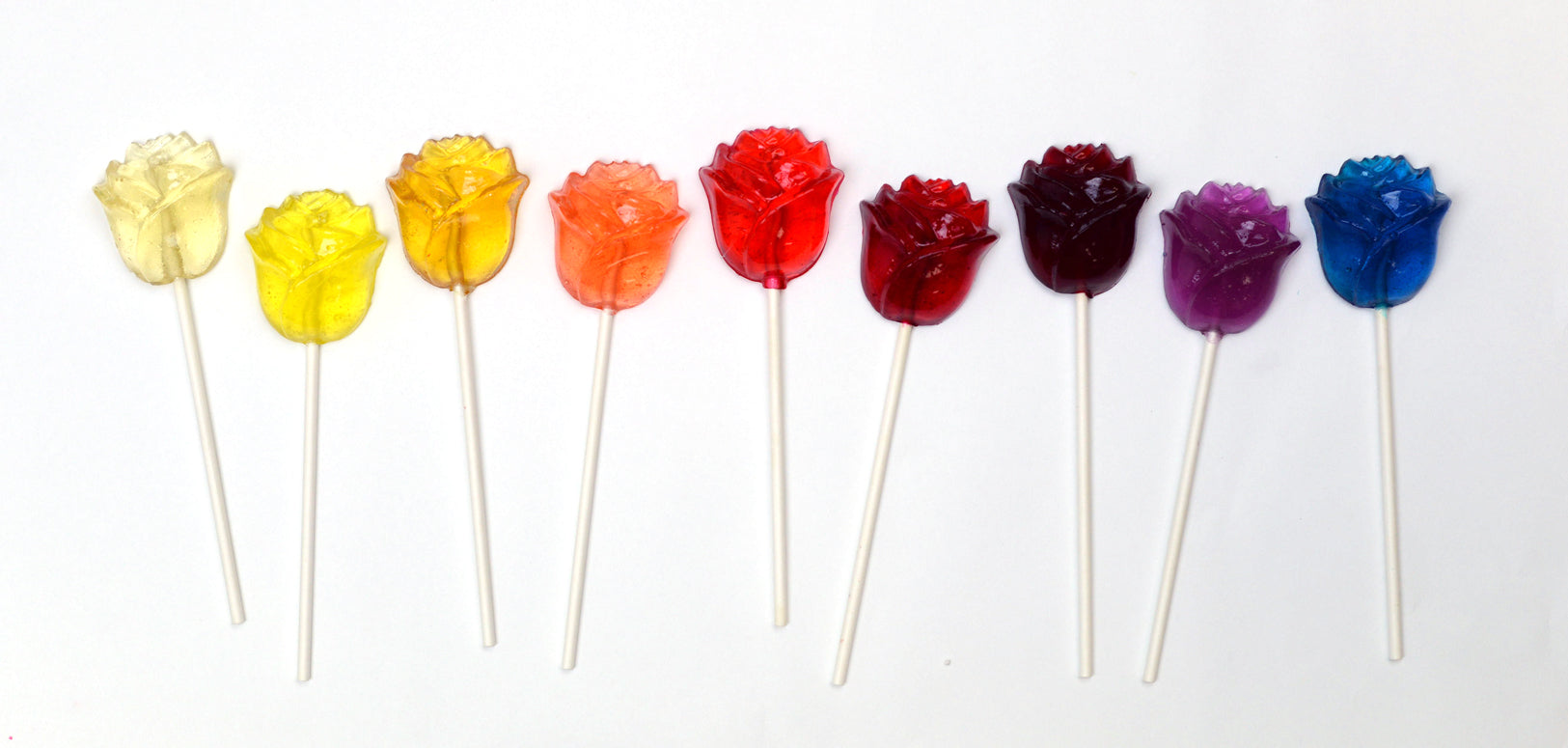 Rose Flower Lollipop Candy