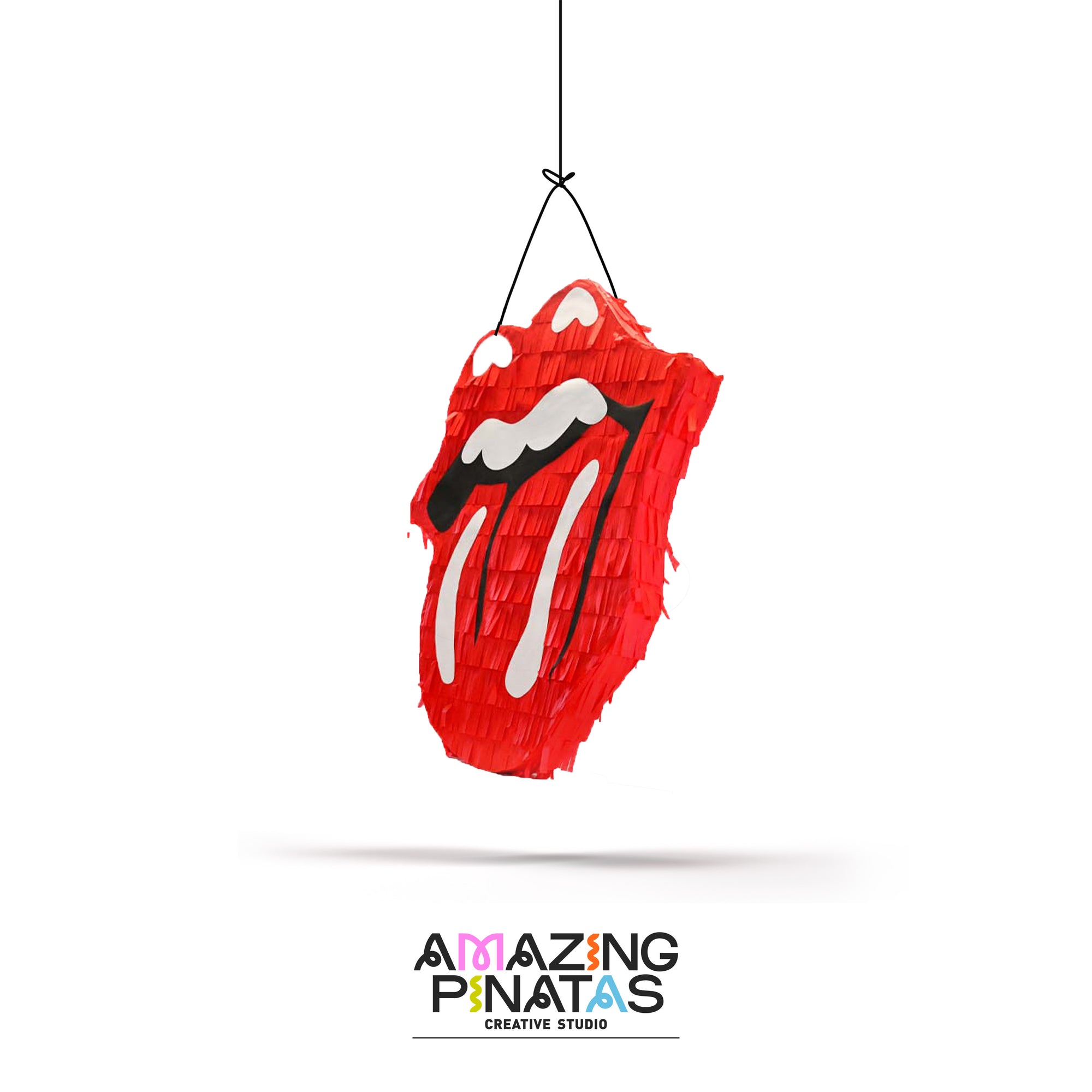 Rolling Stones Mouth Pinata - Amazing Pinatas 