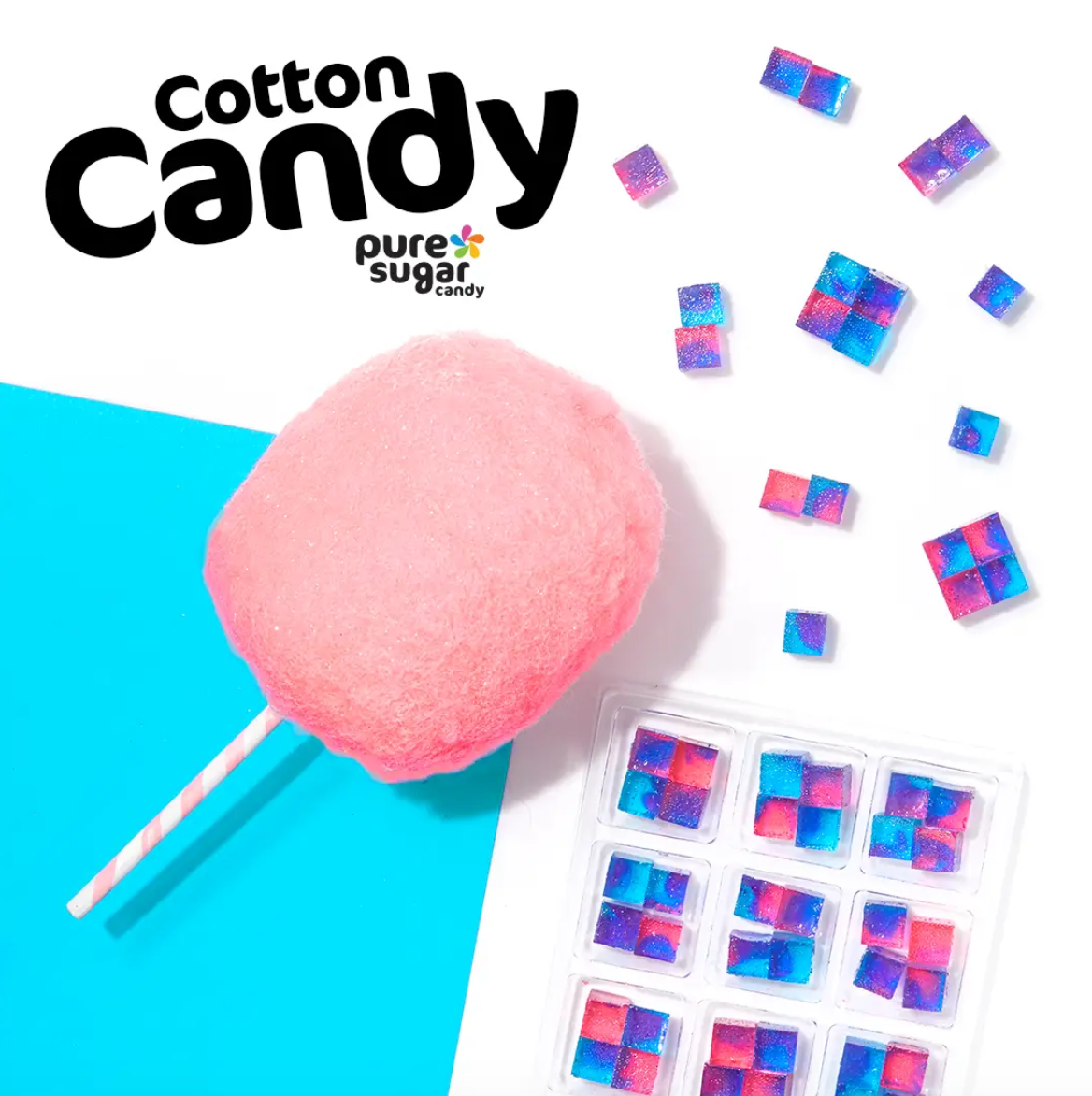 Candy Cubes | Cotton Candy