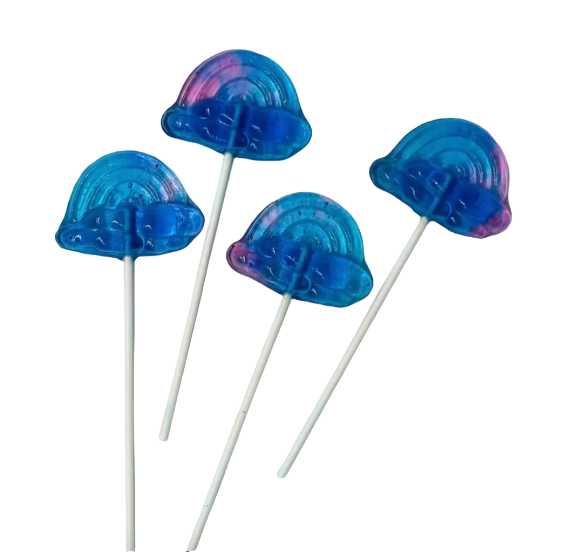 Cotton Candy Rainbow Lollipop Candy