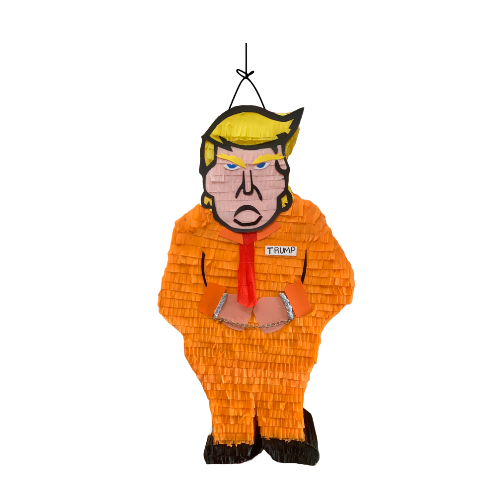 
                  
                    Trump In Jail Suit Pinata | Local Pickup Only
                  
                