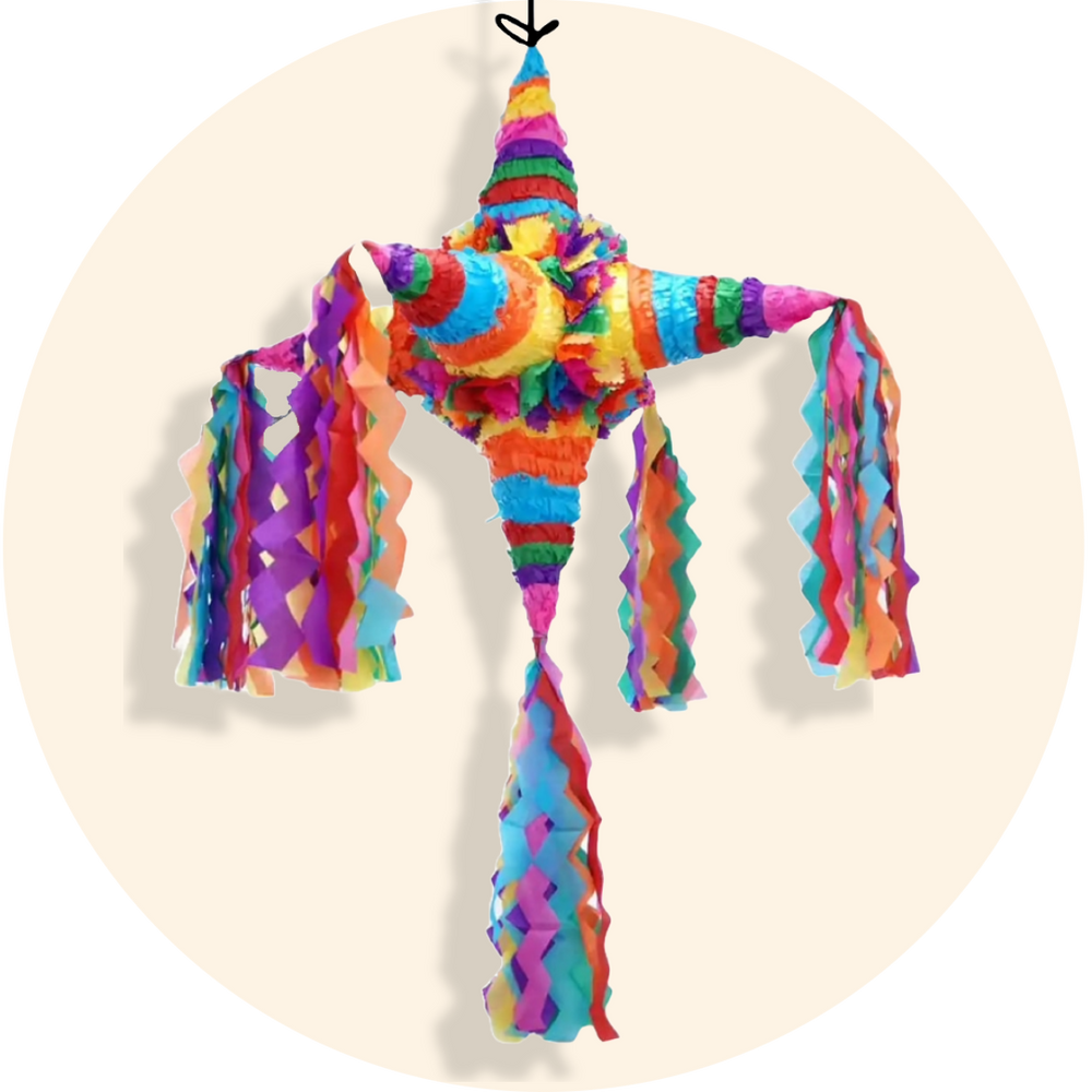 Pinata Poll Traditional Mexican Star Pinata | Local Pickup Only | Amazing Pinatas ...