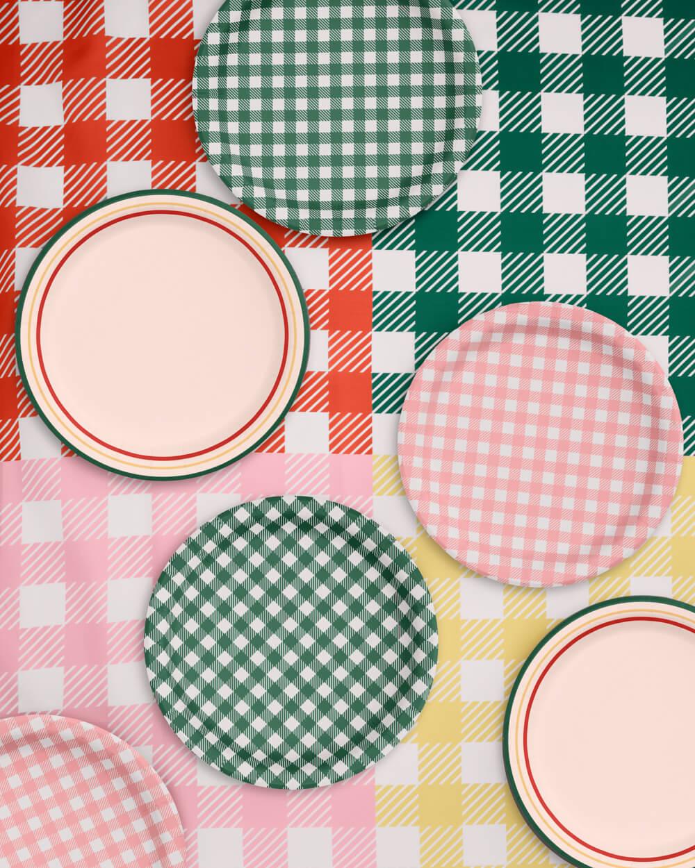 Camp Bride Plates - 24 matte paper plates