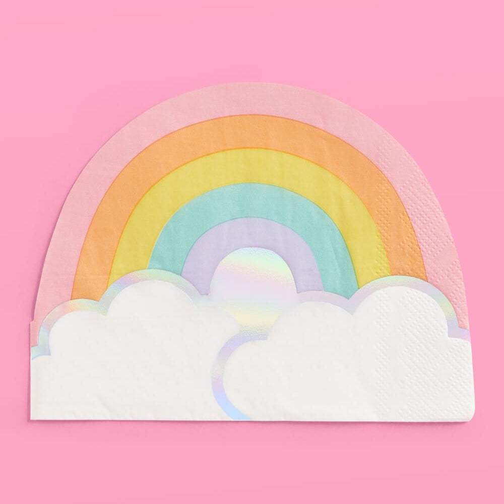 
                  
                    Rainbow Napkins - 25 foil napkins
                  
                