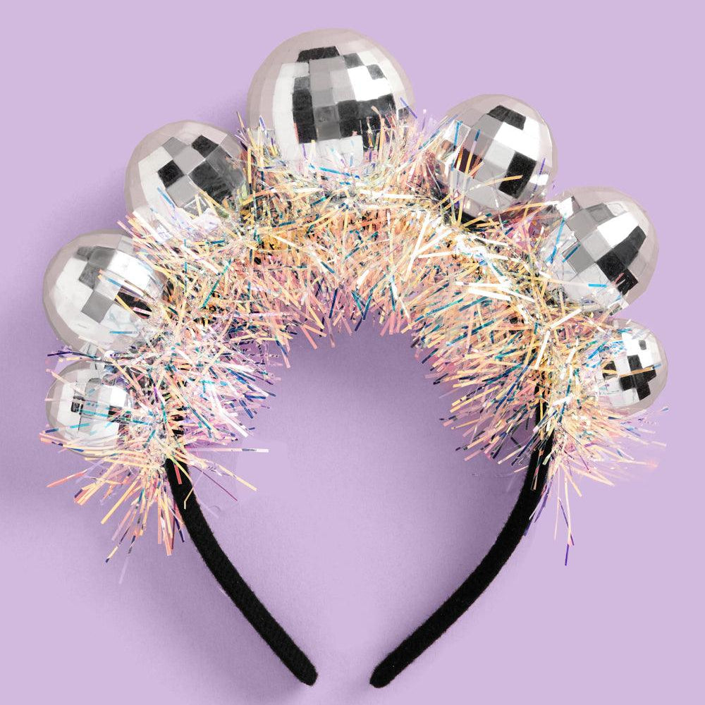 Disco Ball Headband - festive headband