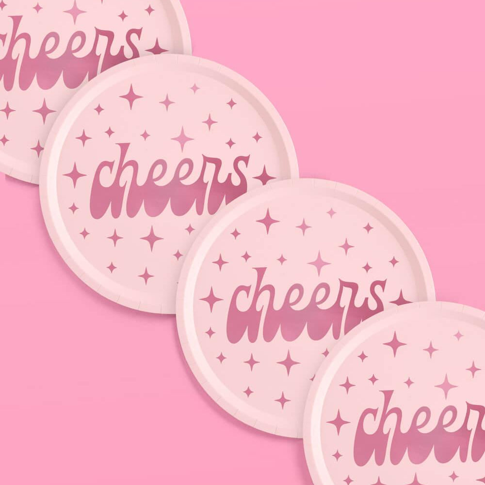 
                  
                    Cheers Plates - 25 paper plates
                  
                