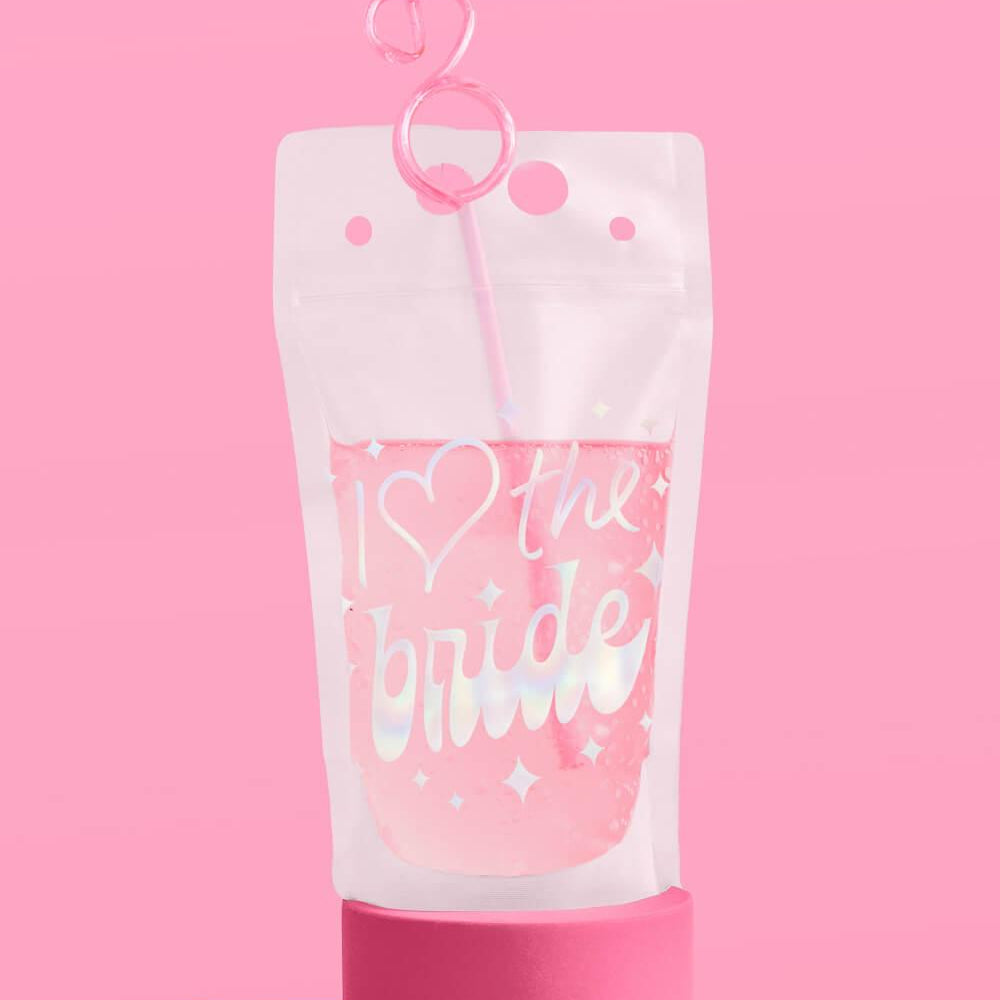 
                  
                    Bride's Besties Sippers - 15 pouches + straws
                  
                