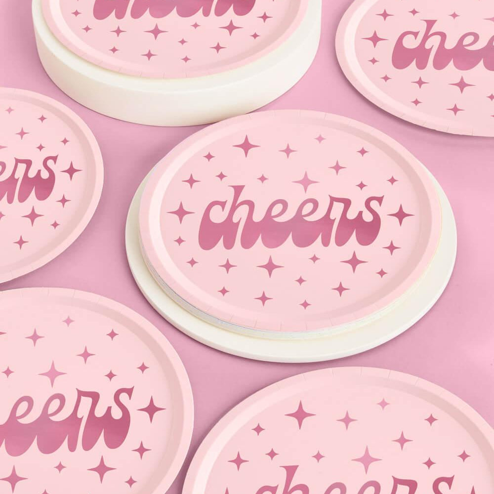 
                  
                    Cheers Plates - 25 paper plates
                  
                