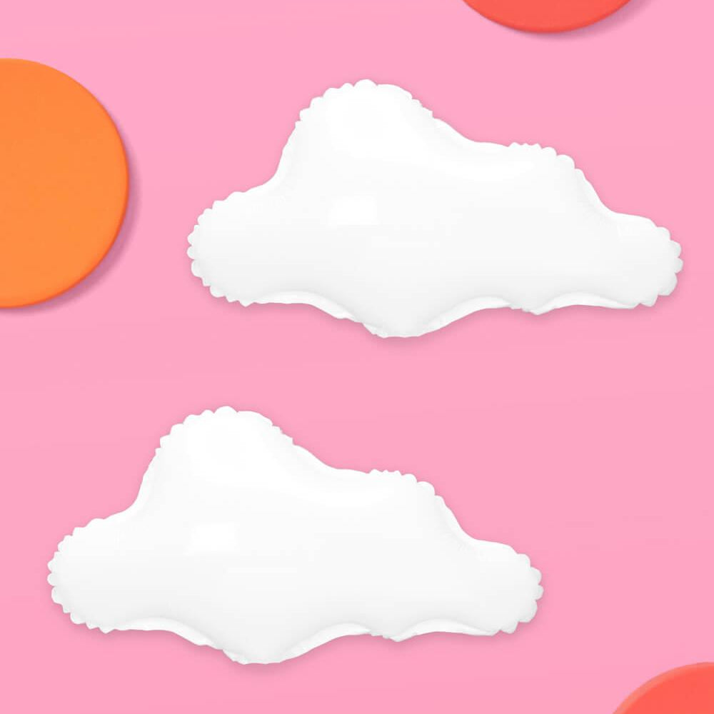 
                  
                    Cloud Nine Balloons - 4 cloud balloons
                  
                