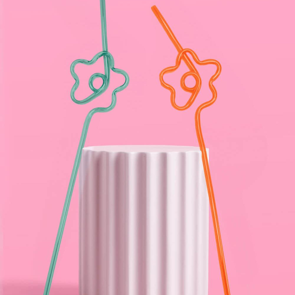 
                  
                    Flower Power Straws - 20 reusable straws
                  
                