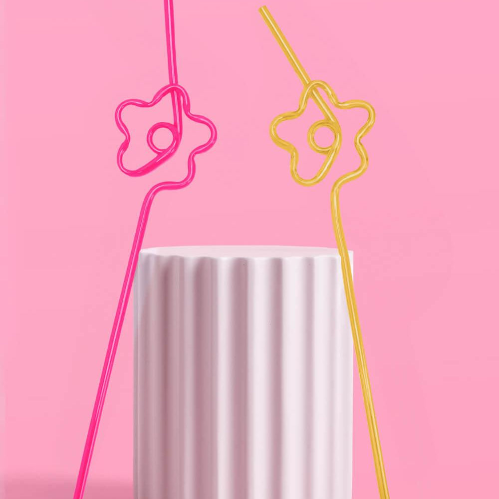 
                  
                    Flower Power Straws - 20 reusable straws
                  
                