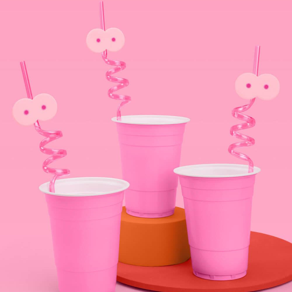 
                  
                    Breast In Show Straws - 12 reusable straws
                  
                