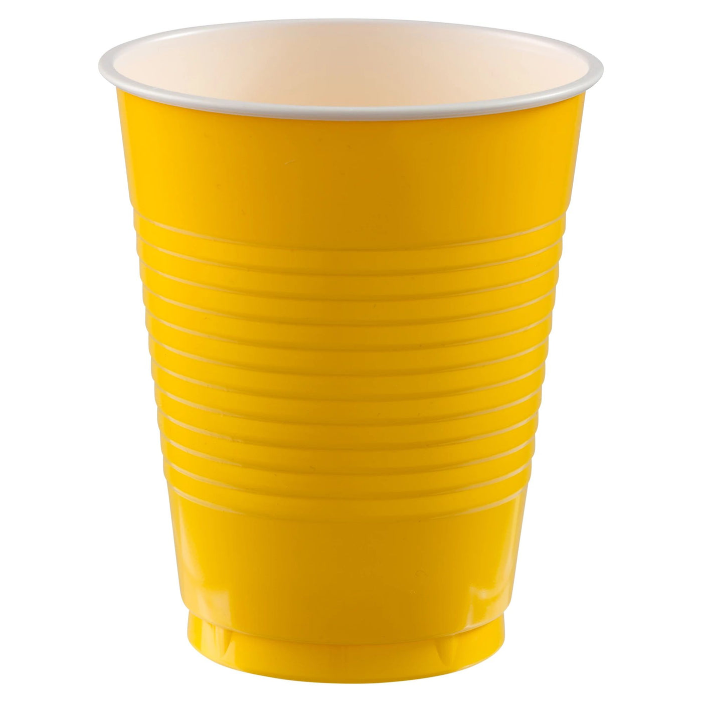 Yellow Plastic Cups - Amazing Pinatas 