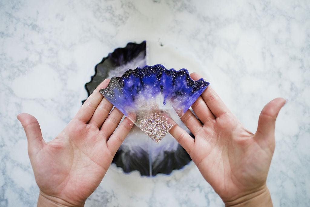 Agate Resin Coasters Kit | Amazing Pinatas 