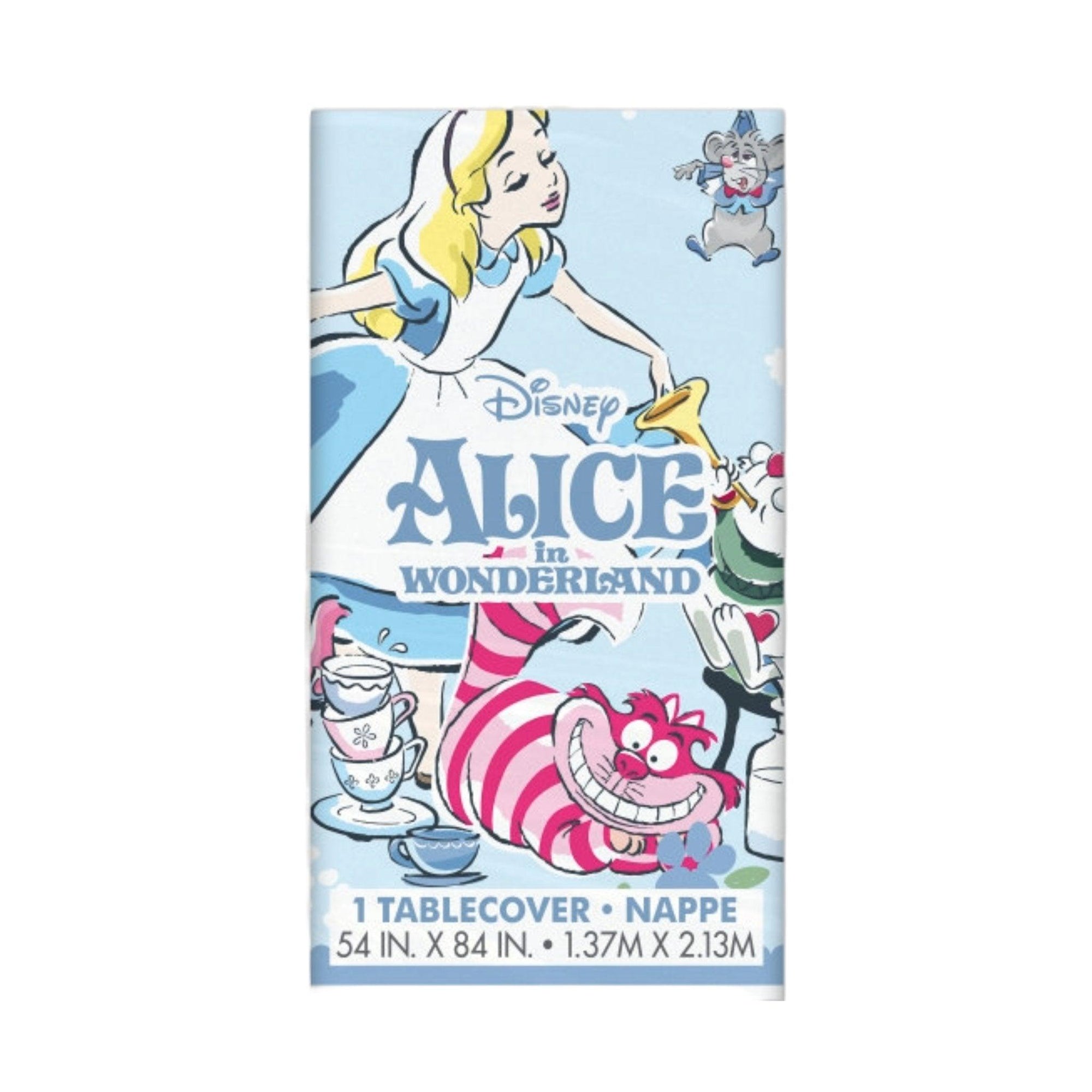 Alice in Wonderland Disney Birthday Party Table Cover | Amazing Pinatas 