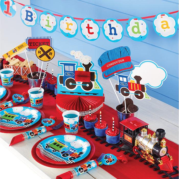 
                  
                    All Aboard Train Birthday Napkins, 16 ct | Amazing Pinatas 
                  
                