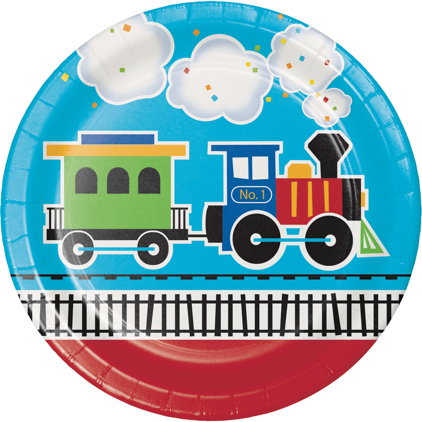 
                  
                    All Aboard Train Birthday Party Kit for 8 - 48 Total Pieces | Amazing Pinatas 
                  
                