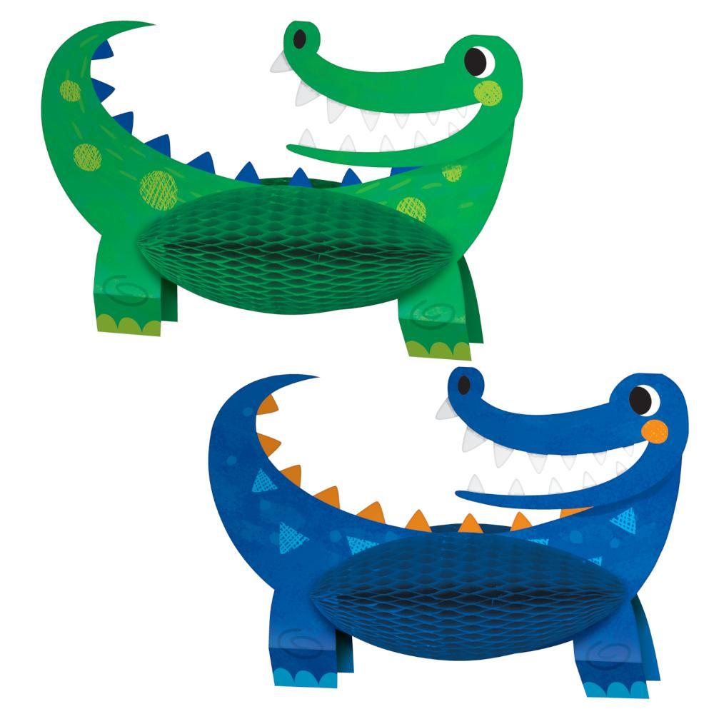 Alligator Party Centerpiece Hc Shaped (2/Pkg) | Amazing Pinatas 