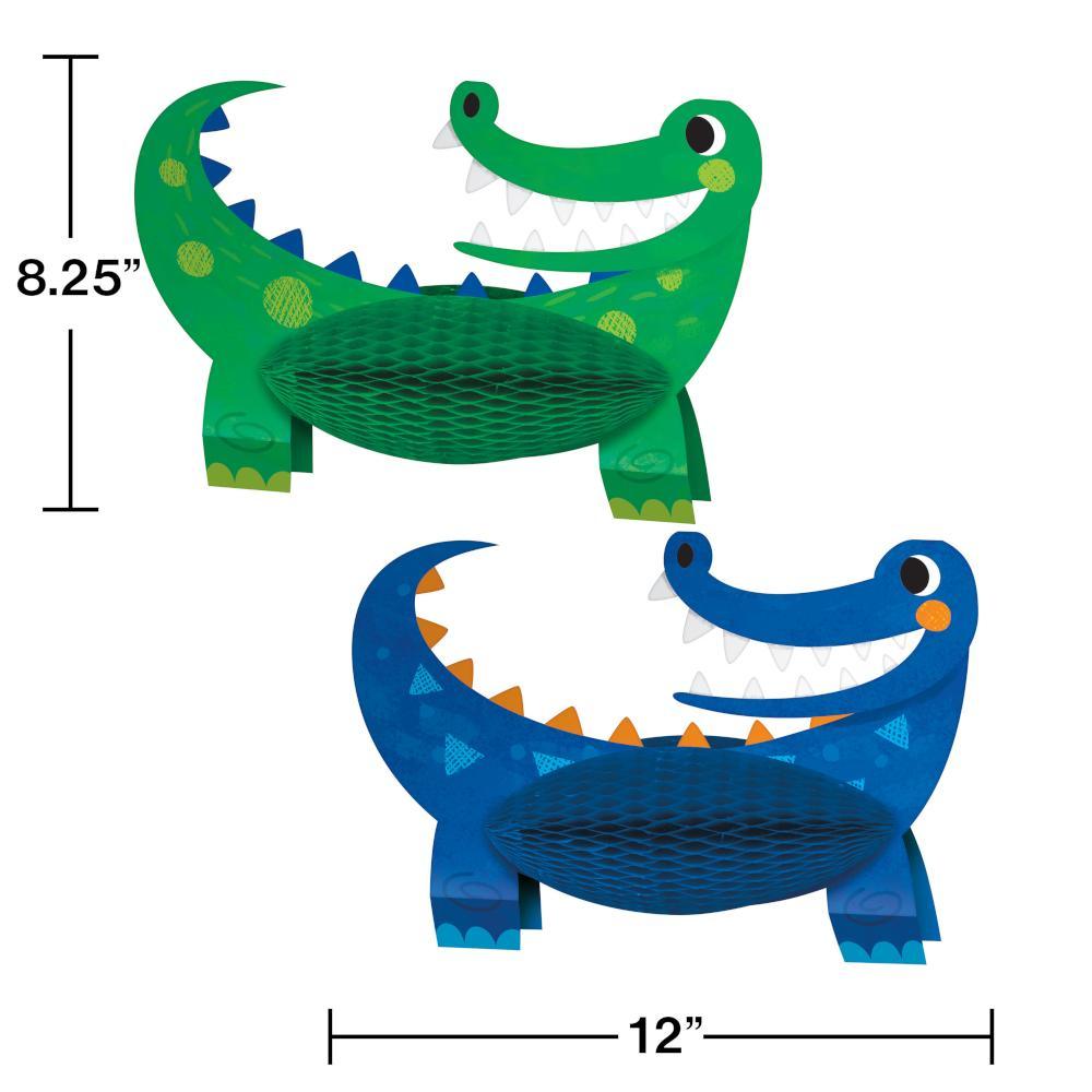 Alligator Party Centerpiece Hc Shaped (2/Pkg) | Amazing Pinatas 