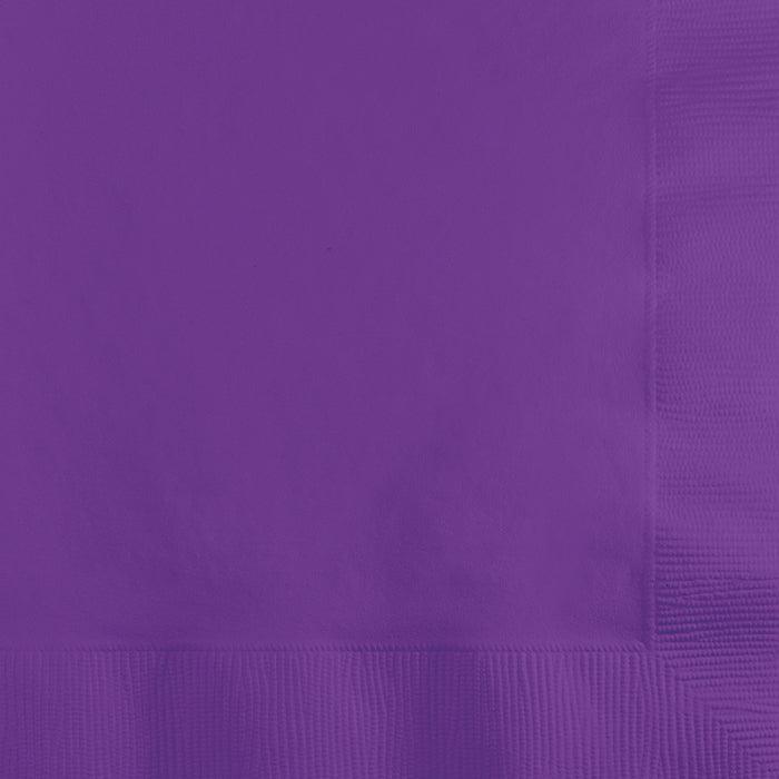 Amethyst Beverage Napkin 2Ply, 50 ct | Amazing Pinatas 