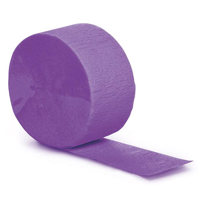 Amethyst Crepe Streamers 81' | Amazing Pinatas 