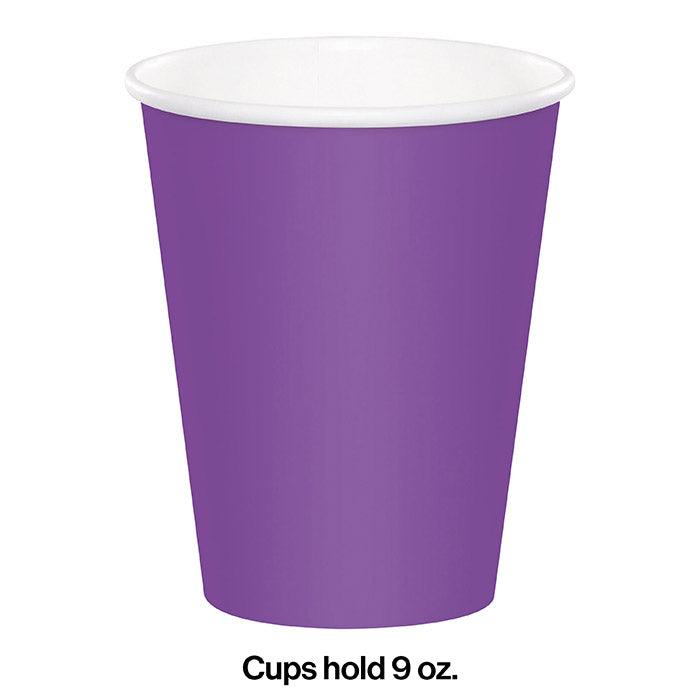 Amethyst Hot/Cold Paper Cups 9 Oz., 24 ct | Amazing Pinatas 