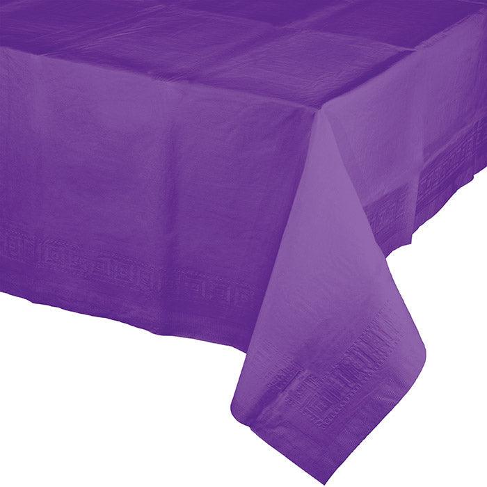 Amethyst Tablecover 54"X 108" Polylined Tissue | Amazing Pinatas 