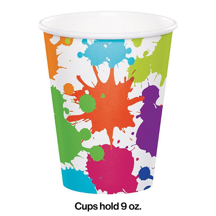 Art Party Hot/Cold Paper Cups 9 Oz., 8 ct | Amazing Pinatas 