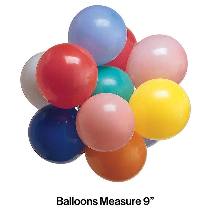 Assorted 9" Latex Balloons, 20 ct | Amazing Pinatas 