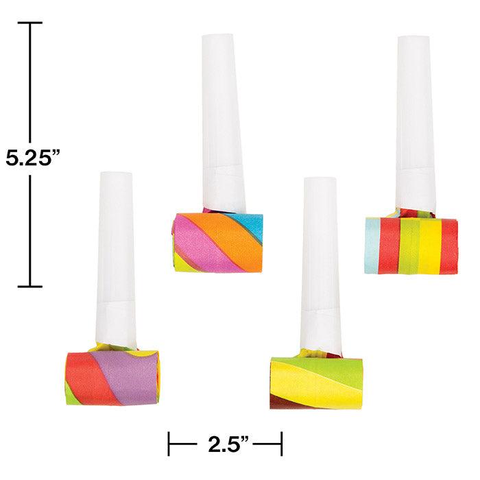 Assorted Party Blowers, 4 ct | Amazing Pinatas 