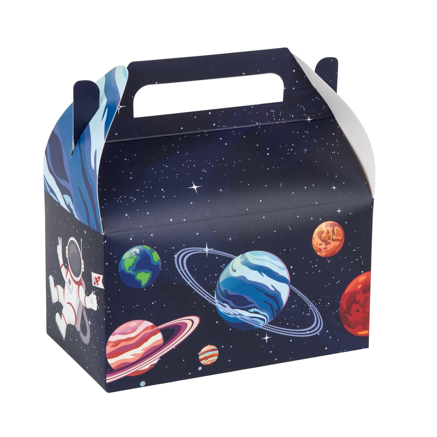 Astronaut Paper Treat Box Party Decor 6.25x3.75x3.5 Inches 20 Pack | Amazing Pinatas 