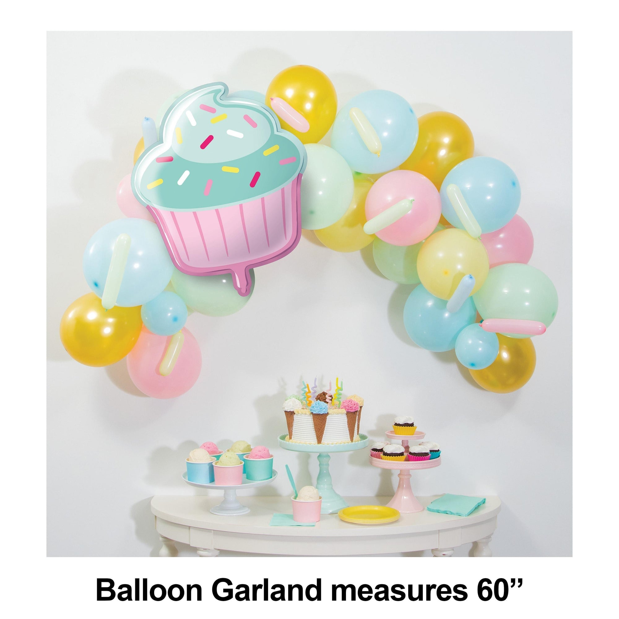 Bakery Sweets Balloon Garland Kit | Amazing Pinatas 