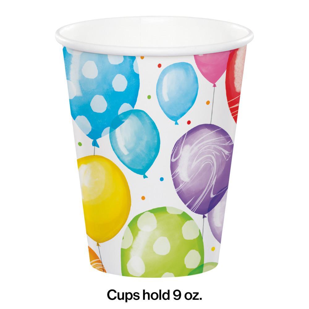 Balloon Bash Hot/Cold Cup 9oz. 8ct | Amazing Pinatas 