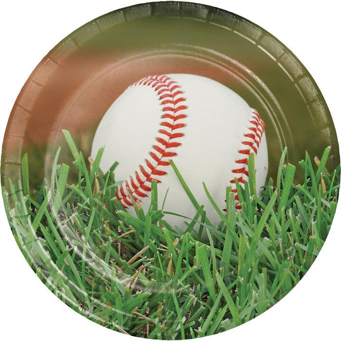 Baseball Paper Plates, 8 ct | Amazing Pinatas 