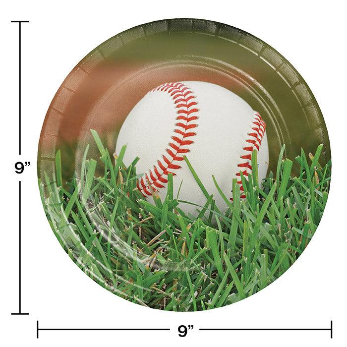 Baseball Paper Plates, 8 ct | Amazing Pinatas 