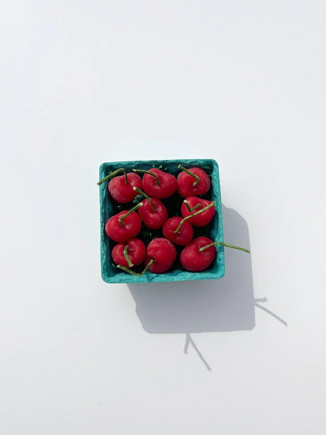 Beeswax Cherry Birthday Candles | Amazing Pinatas 