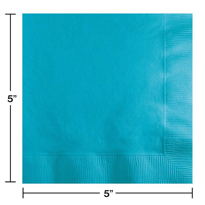 Bermuda Blue Beverage Napkin 2Ply, 50 ct | Amazing Pinatas 