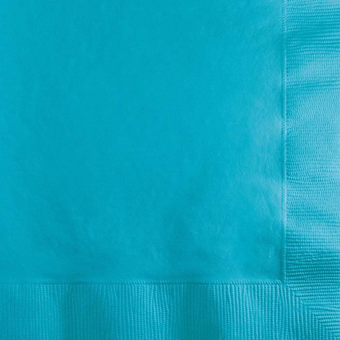 Bermuda Blue Beverage Napkin, 3 Ply, 50 ct | Amazing Pinatas 