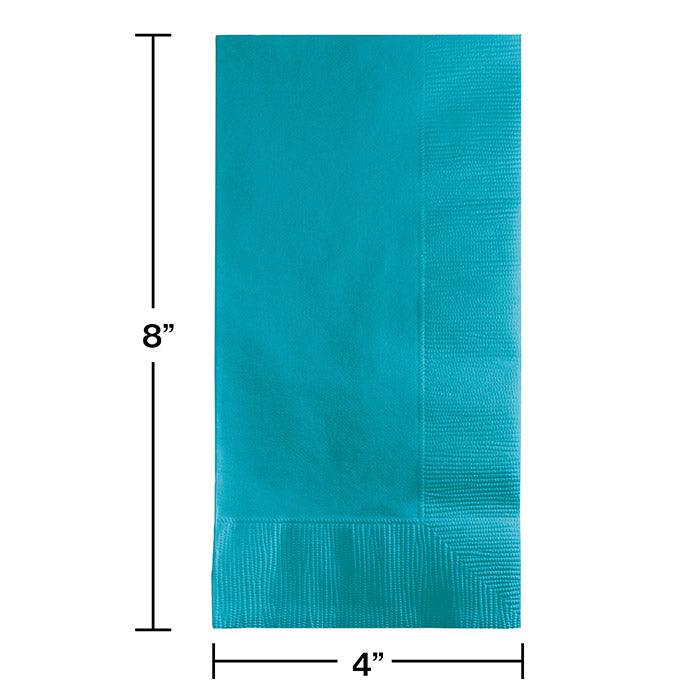 Bermuda Blue Dinner Napkins 2Ply 1/8Fld, 50 ct | Amazing Pinatas 