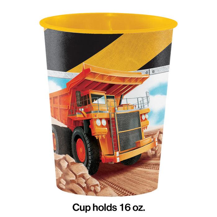 Big Dig Construction Plastic Keepsake Cup 16 Oz. | Amazing Pinatas 