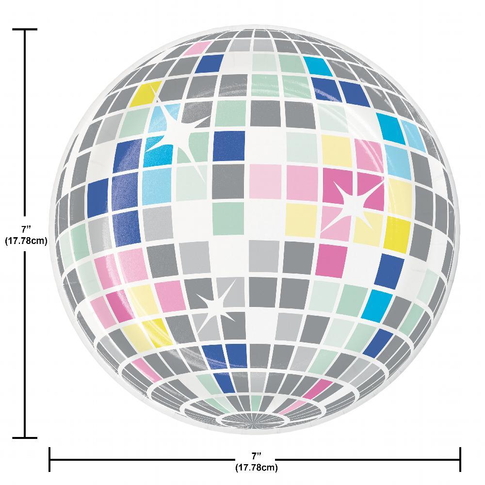 Birthday Beats Luncheon Plate, Disco (8 per Pkg) | Amazing Pinatas 