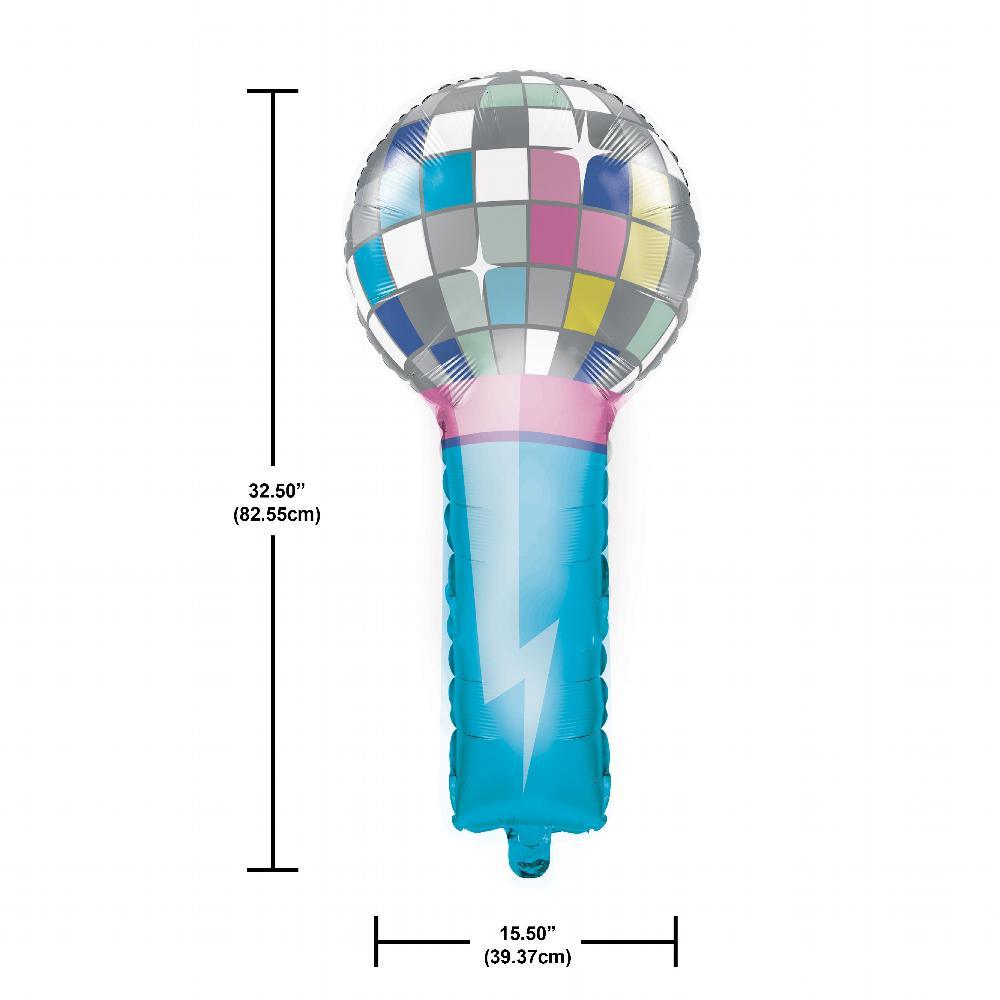 Birthday Beats Metallic Balloon Shaped (1 per Pkg) | Amazing Pinatas 